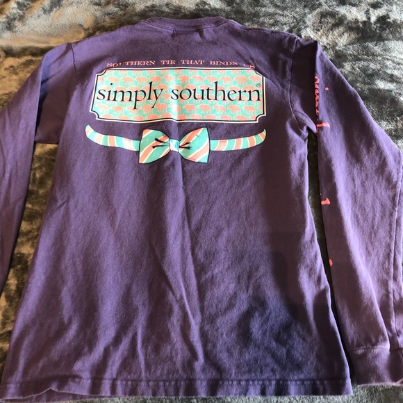 purple simply southern shirt - Picture 3 of 3